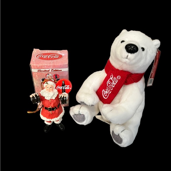 Vintage 2000 Coca Cola Santa Limited Edition Ornament "Merry Christmas to You " - Picture 1 of 11